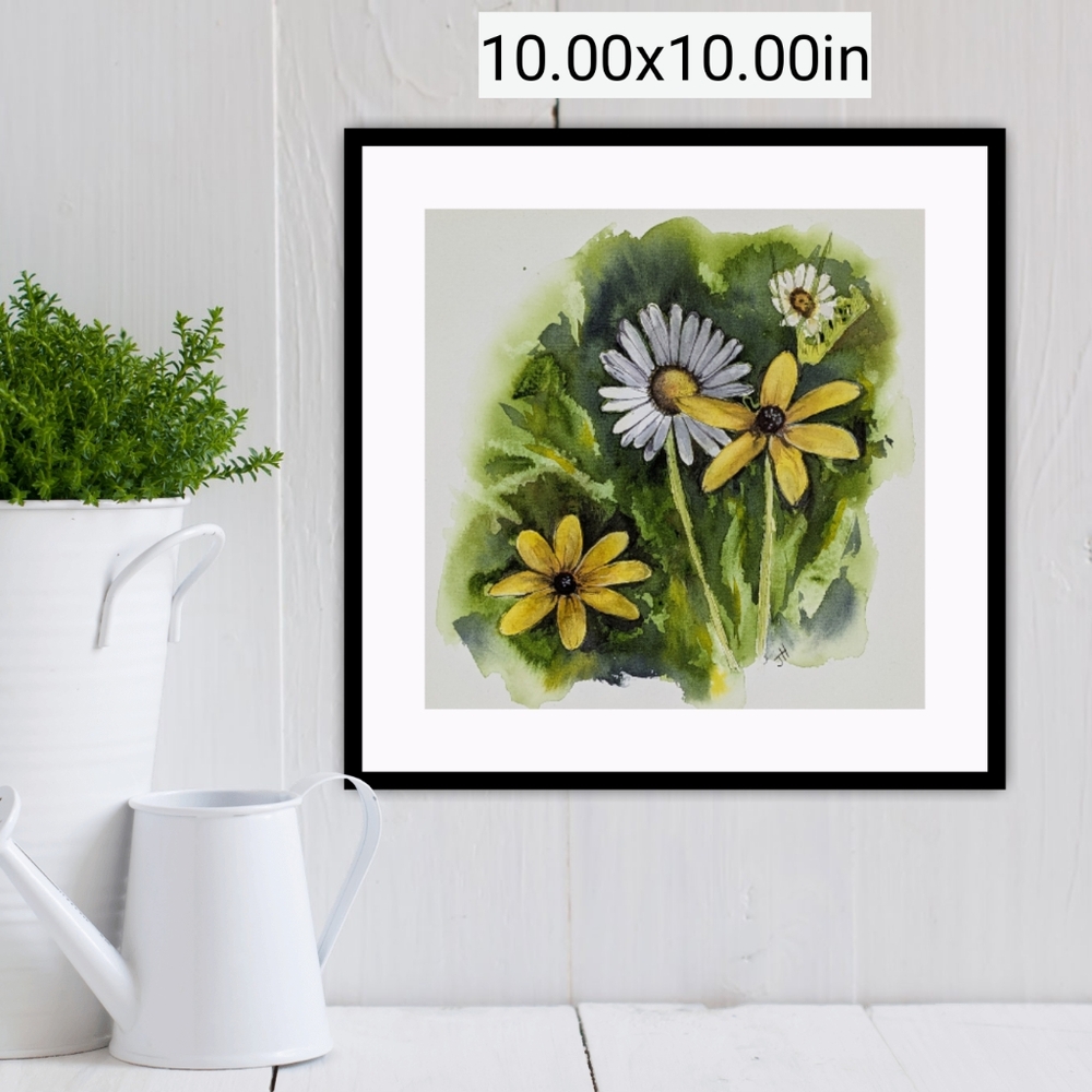 Art Print of Watercolour Painting